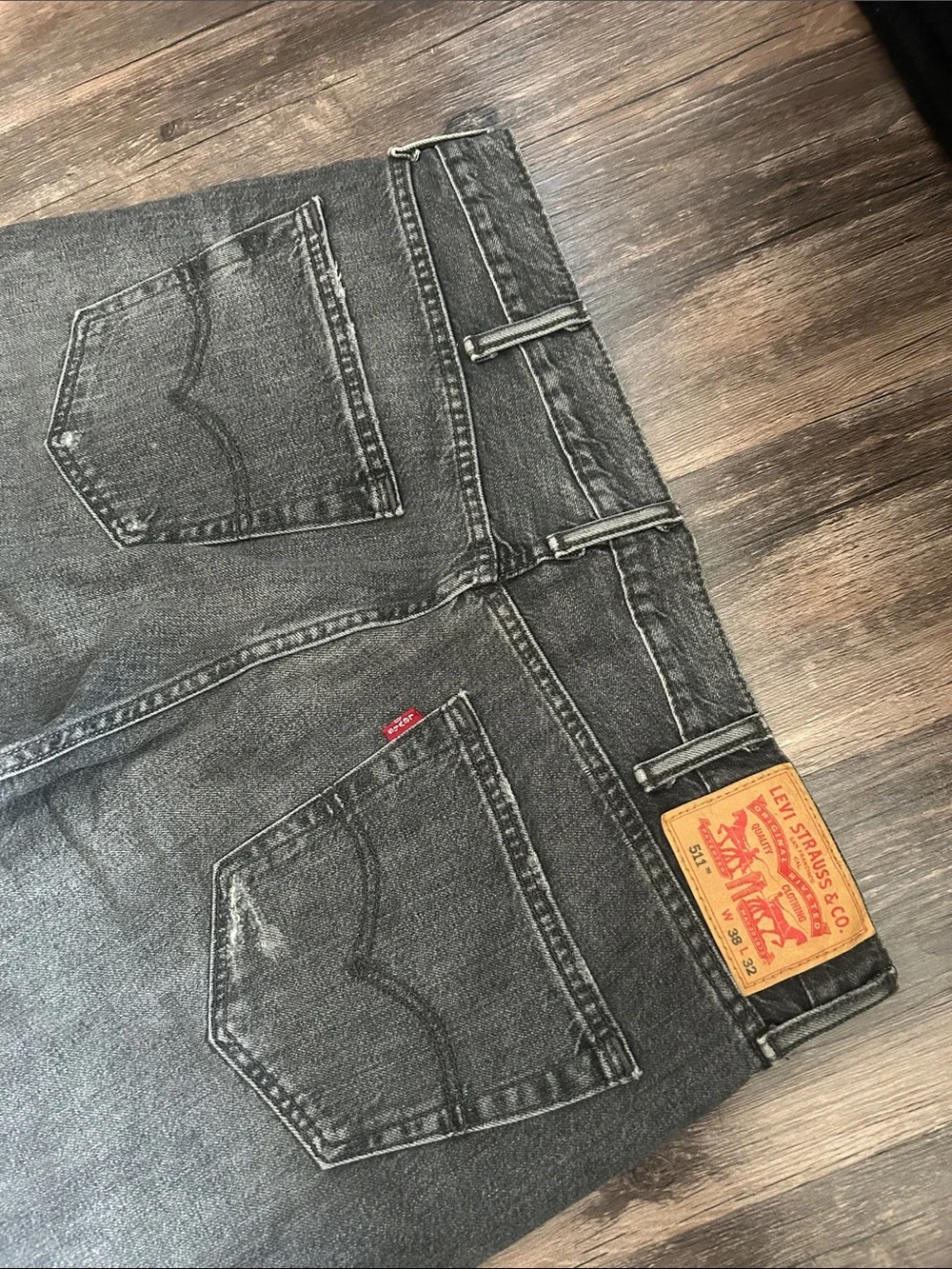 Levi's Black Wash Men's Relaxed 511 Jeans